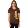 Футболка DAKINE HAIRDO S/S GIRLS BROWN Размер L 8501-115-28 (2000000340012)