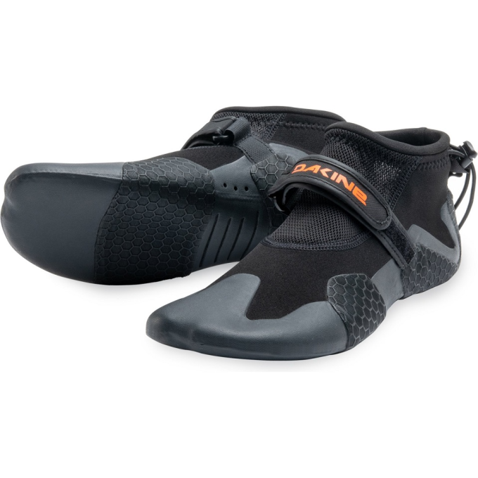 Гидротапки DAKINE UNISEX REEF SHOE 1mm Black, размер 7 DK22URS (0604565453136)
