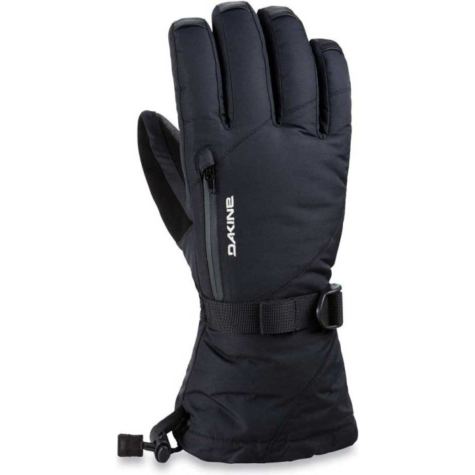 Перчатки женские DAKINE LEATHER SEQUOIA GLOVE BLACK Размер S 10000705 (0610934080056)